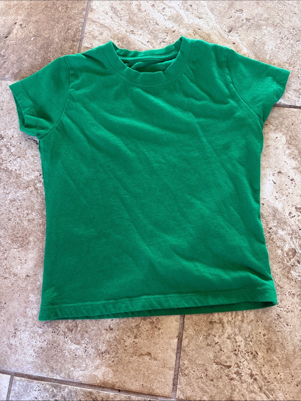 Daily Drills Bright Green Short Sleeve Kids Tee